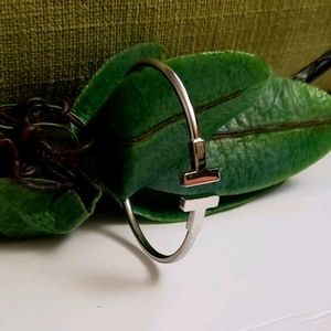 Double T Bangle Bracelet